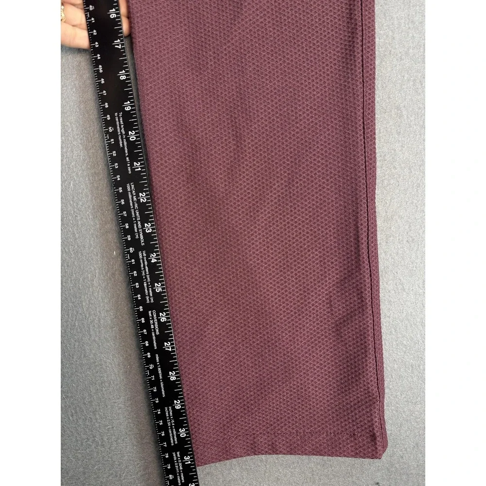 Twillory Pants Mens 34x34 Red Slim Fit Technical Chino Microfiber Performance